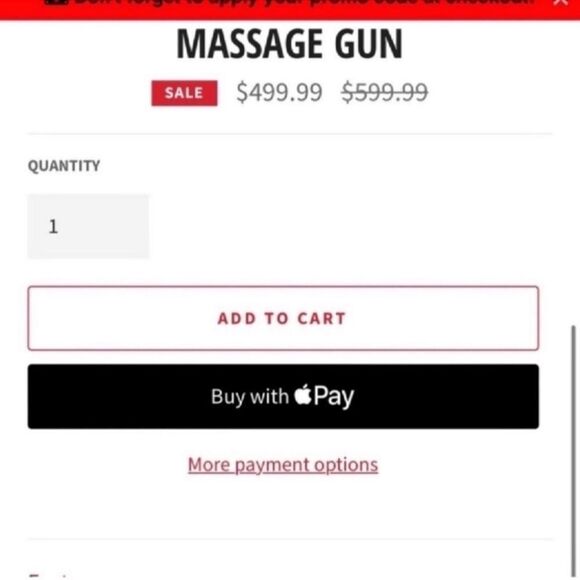 NEW VBX PRO SERIES 6 PIECE PERCUSSION MASSAGE GUN - Picture 2 of 10